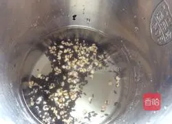 Black Illustration of how to make rice barley and soy milk 3