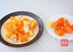 Illustration of how to make orange carrot juice 2