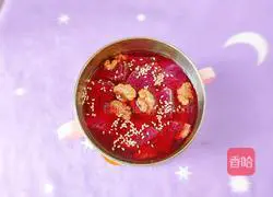 Walnut and sesame health soup recipe 11