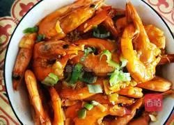 Illustration of how to make tomato prawns 6