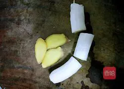 Illustration of how to make radish stick bone soup#light food and reduce fat#6