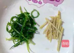 Steamed yellow croaker Illustration of how to do it 2