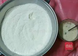 Illustration of how to make sesame buns 1