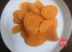 Milk flavor Illustration of how to make carrot and onion pasta 9