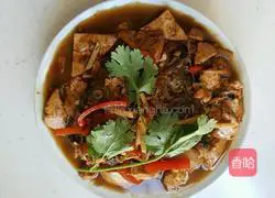 Illustration of how to make fish head stewed with tofu 8