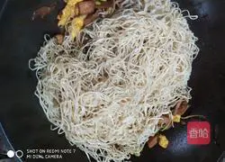 Chicken stew Illustration of making noodles 12