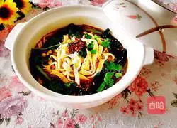 Illustration of how to make small noodles 12