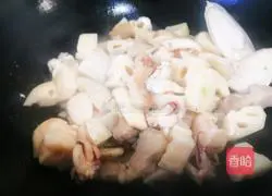 Shuanglian Cuttlefish Soup Illustration of how to do it 6