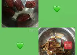 Illustration of how to make five-finger peach chicken soup 1