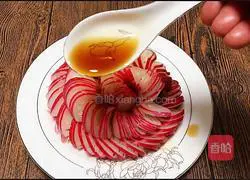 Illustration of how to make cold panlong carrots 11