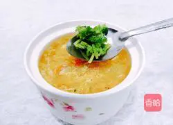 Illustration of how to make crab paste soup 18