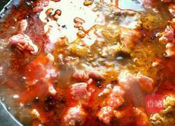 Illustration of how to make boiled beef 16