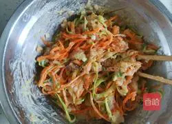 Vegetable chicken patties (low calorie and reduced fat) Practice illustration 9