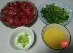 Tomato and egg soup recipe 1