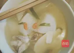 Illustration of how to make radish pork ribs soup 8