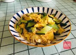 Illustration of how to make fried cucumbers with eggs 7