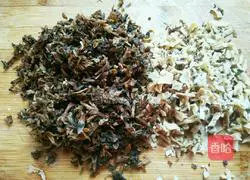 Illustration of braised pork with pickled vegetables 4