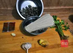 Illustration of how to make Huajia noodles 1