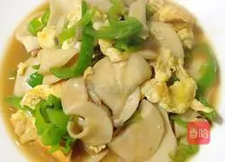 Illustration of how to make king oyster mushrooms in oyster sauce 11