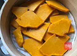 Illustration of how to make pumpkin steamed buns (one-time fermentation) 2