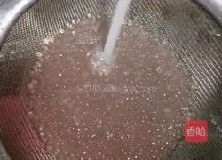 Red Bean Milk Sago Recipe Illustration 16