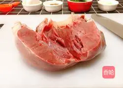Illustration of how to make garlic sauce pig heart 3
