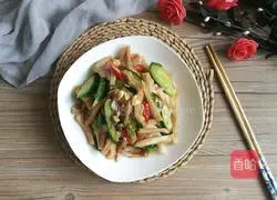 Illustration of how to make pig ears mixed with cucumber 5