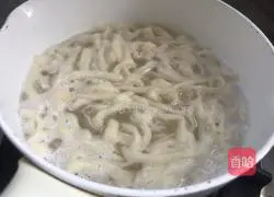 Shiitake Mushroom Noodles - Magical Illustration of how to make flour 14