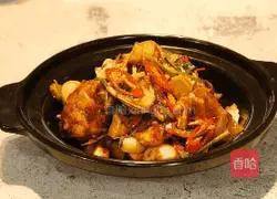 The raw jellyfish head will burst with flavor without being fried or fried.Illustration of how to make the lid fail to hold down 7