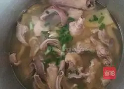 Fish maw, pork belly and chicken Illustration of how to do it 7