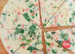 Kuaishou breakfast egg pancake recipe 11