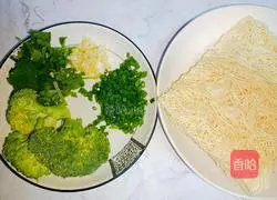 Illustration of how to make matsutake beef sauce noodles 1