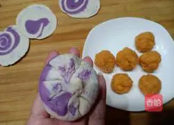 Purple potato whirlwind sweet potato buns recipe 11