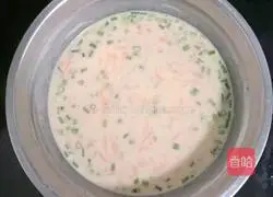 Seasonal vegetables Egg pancake recipe 7