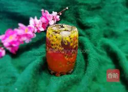 Passion Fruit Starry Sky Cup Recipe Illustration 10