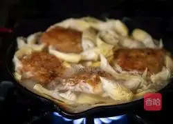 Illustration of how to make lemon cabbage and chicken dishes 4