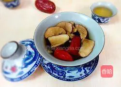 Illustration of how to make red date tea 4