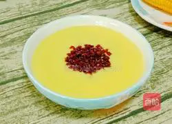 Illustration of how to make yam and corn soup 9