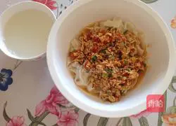 Illustration of how to make tomato and egg noodles 9