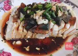 Illustration of how to make preserved egg tofu 14