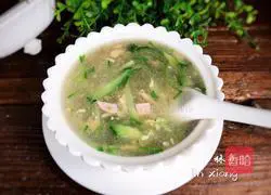 Illustration of how to make shrimp and cucumber soup 12