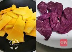 Illustration of how to make sweet red date and double-color dumpling soup 1