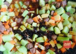 Fried noodles with mixed vegetables Illustration of how to do it 15