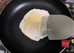 Illustration of how to make baked bean dregs cake 5