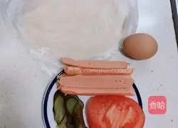 Illustration of how to make hand pancake burritos (a nutritious quick breakfast?) 1