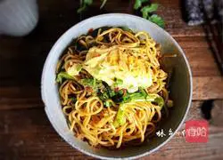 Illustration of how to make steamed noodles 9