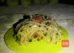 Illustration of how to make vermicelli buns 3