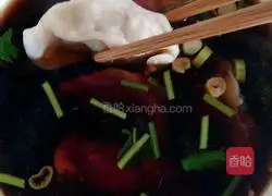 Illustration of how to make sour soup dumplings 10