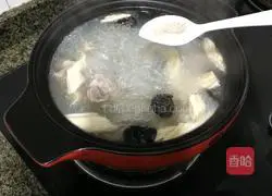 Illustration of how to make mutton vermicelli soup 17