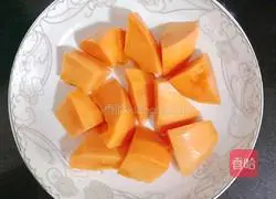 Apple Papaya Brown Sugar Water Recipe Illustration 3